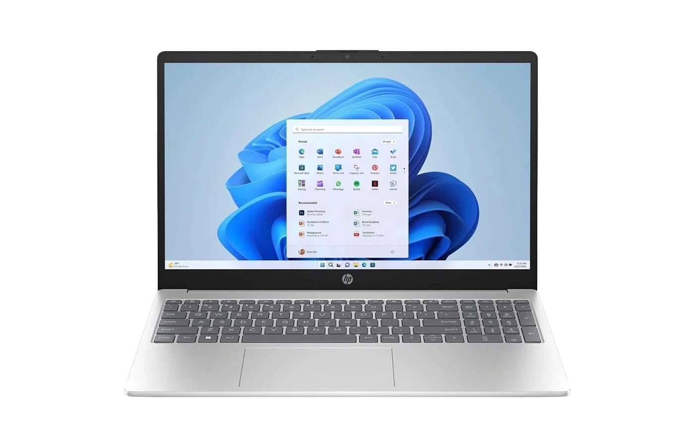 HP 15-fc0130nia Ryzen 3 7320U 4GB RAM 256GB SSD Laptop